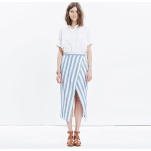 MADEWELL overlay skirt size Small - Like new